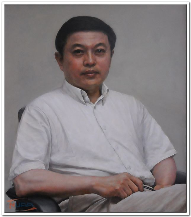 油画肖像 吴维敏