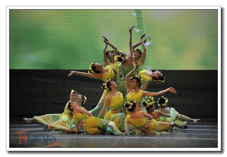 颁奖典礼中的艺术表演